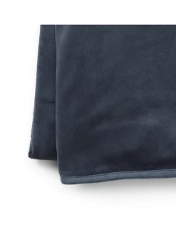 Fleece Decke - Juniper Blue in Blau 100 x 75 cm
