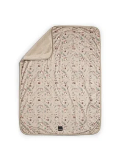 Fleece Decke - Nordic Woodland in Bunt 100 x 75 cm