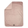Fleece Decke - Pink Nouveau in Rosa 100 x 75 cm
