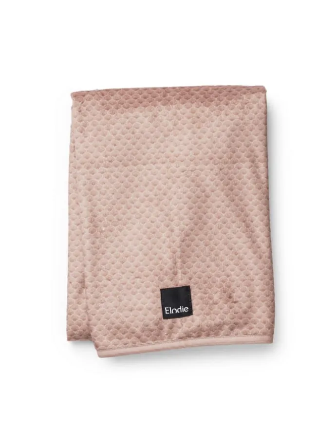 Fleece Decke - Pink Nouveau in Rosa 100 x 75 cm