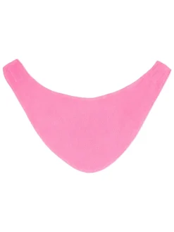 Fleece-Dreieckstuch in Pink