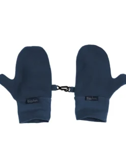 Fleece-Fäustlinge in Dunkelblau