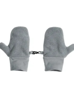 Fleece-Fäustlinge in Grau