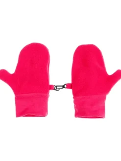 Fleece-Fäustlinge in Pink