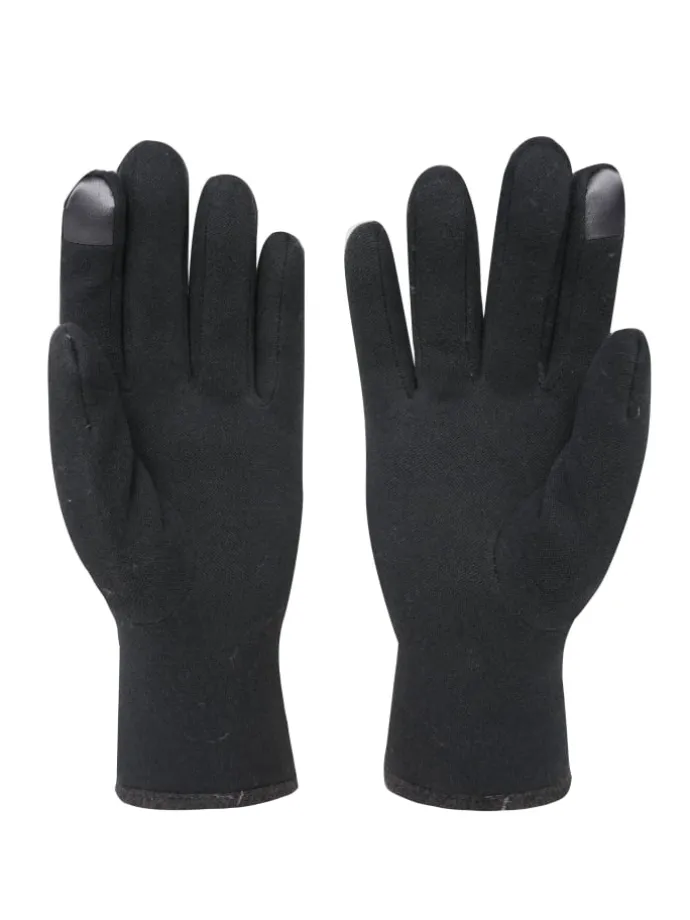 Fleece-Handschuh Hanna in anthra mélange