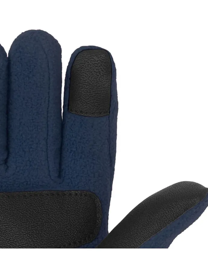 Fleece-Handschuhe "Eikedalen" in Dunkelblau