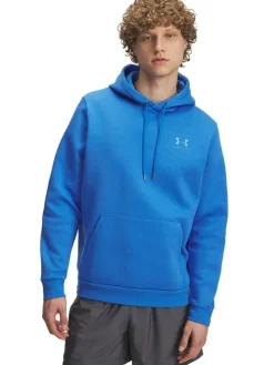 Fleecehoodie in Blau
