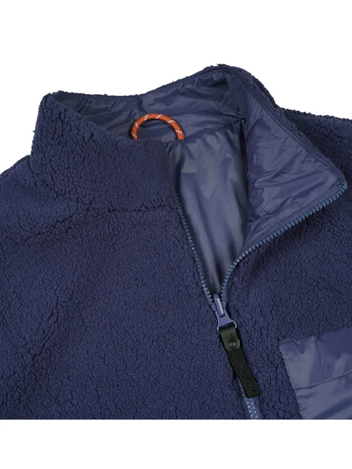 Fleecejacke "Akem" in Blau