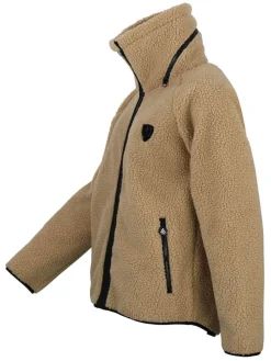 Fleecejacke "Amay" in Hellbraun