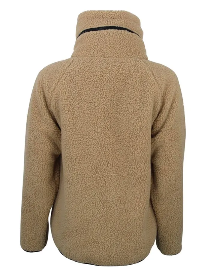 Fleecejacke "Amay" in Hellbraun