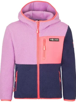 Fleecejacke "Aurlandsfjord" in Rosa