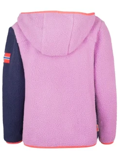 Fleecejacke "Aurlandsfjord" in Rosa