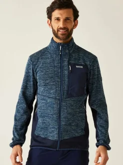 Fleecejacke "Baslinn" in Blau