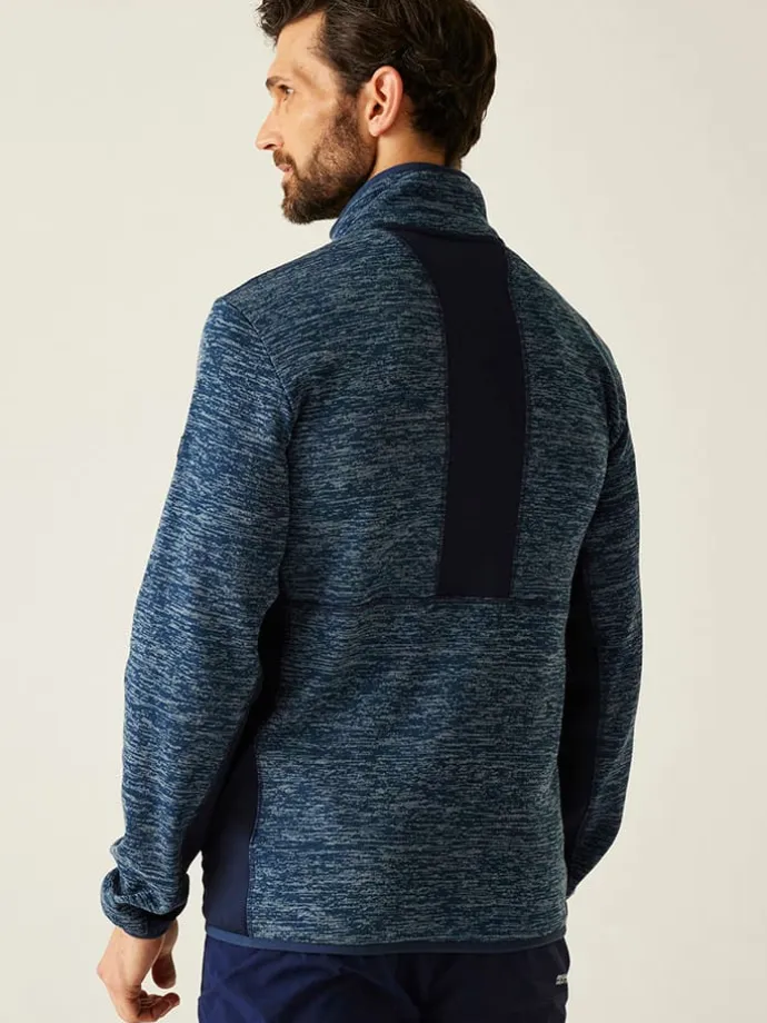 Fleecejacke "Baslinn" in Blau