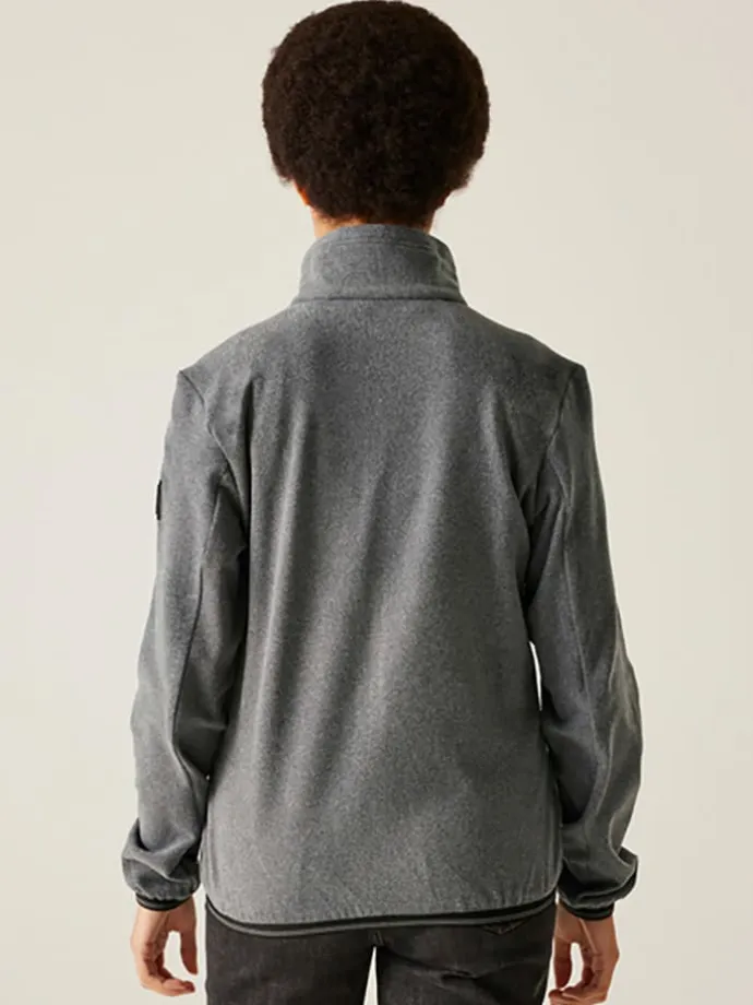 Fleecejacke "Bayhill" in Anthrazit