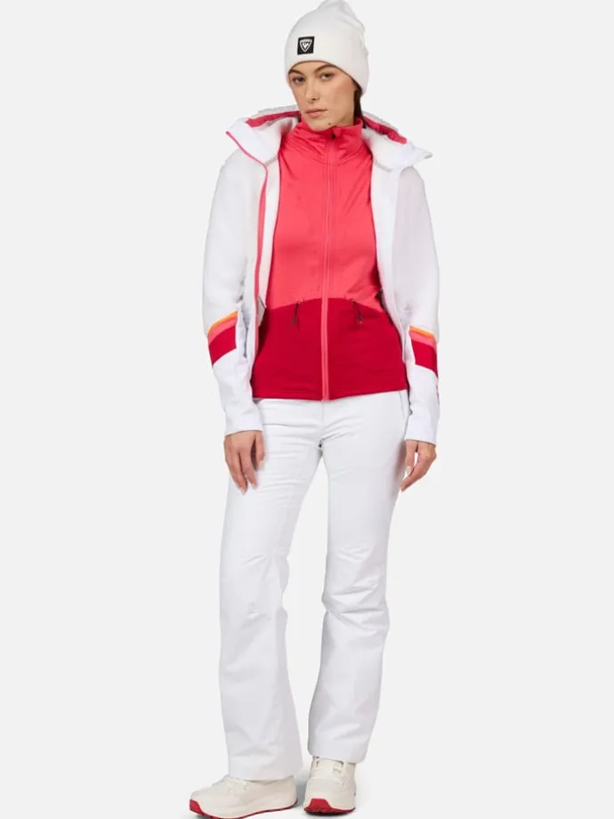 Fleecejacke "Blackside" in Pink
