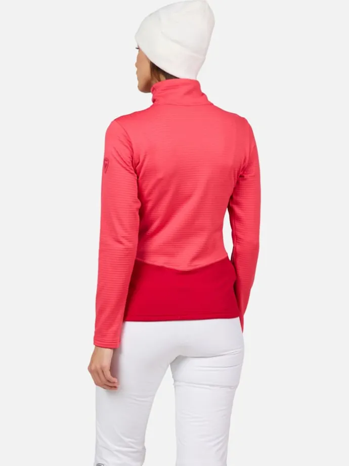 Fleecejacke "Blackside" in Pink