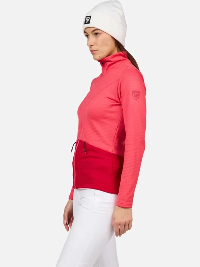 Fleecejacke "Blackside" in Pink