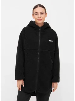 Fleecejacke "Brilli" in Schwarz