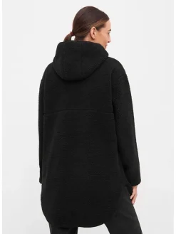 Fleecejacke "Brilli" in Schwarz