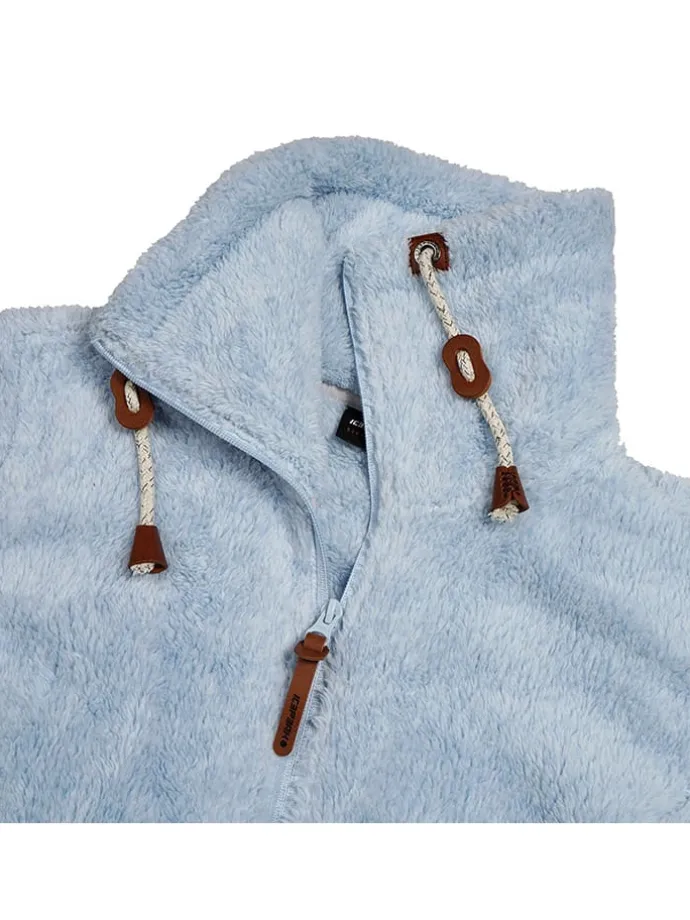 Fleecejacke "Colony" in Hellblau