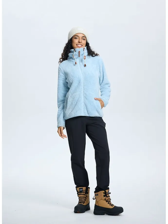 Fleecejacke "Colony" in Hellblau