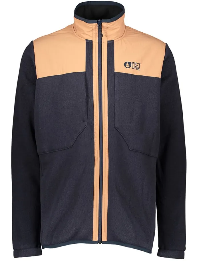 Fleecejacke "Dauwy" in Dunkelblau