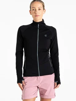 Fleecejacke "Evolving Core" in Schwarz