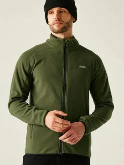 Fleecejacke "Hadfield" in Khaki
