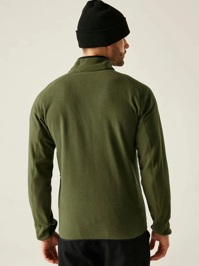 Fleecejacke "Hadfield" in Khaki