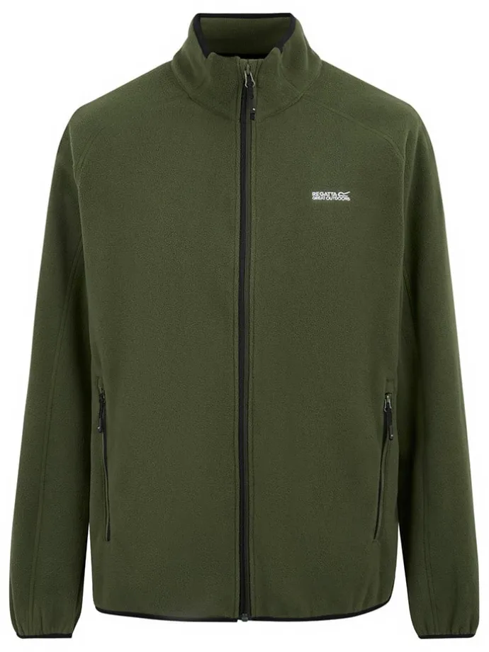 Fleecejacke "Hadfield" in Khaki