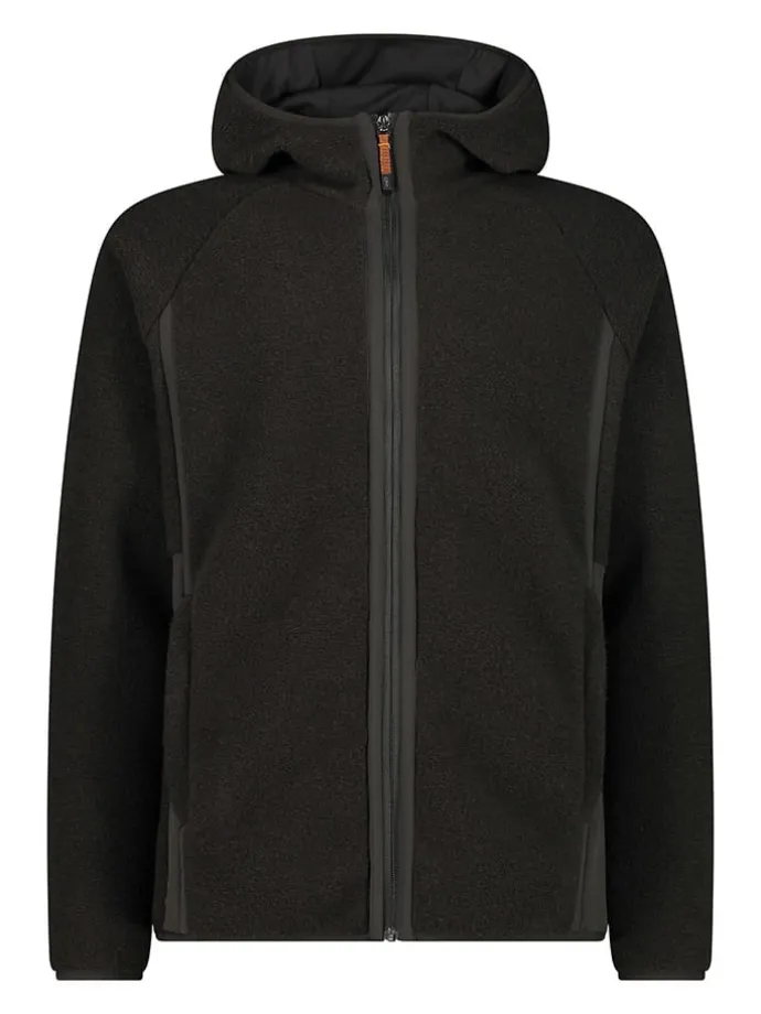 Fleecejacke in Anthrazit