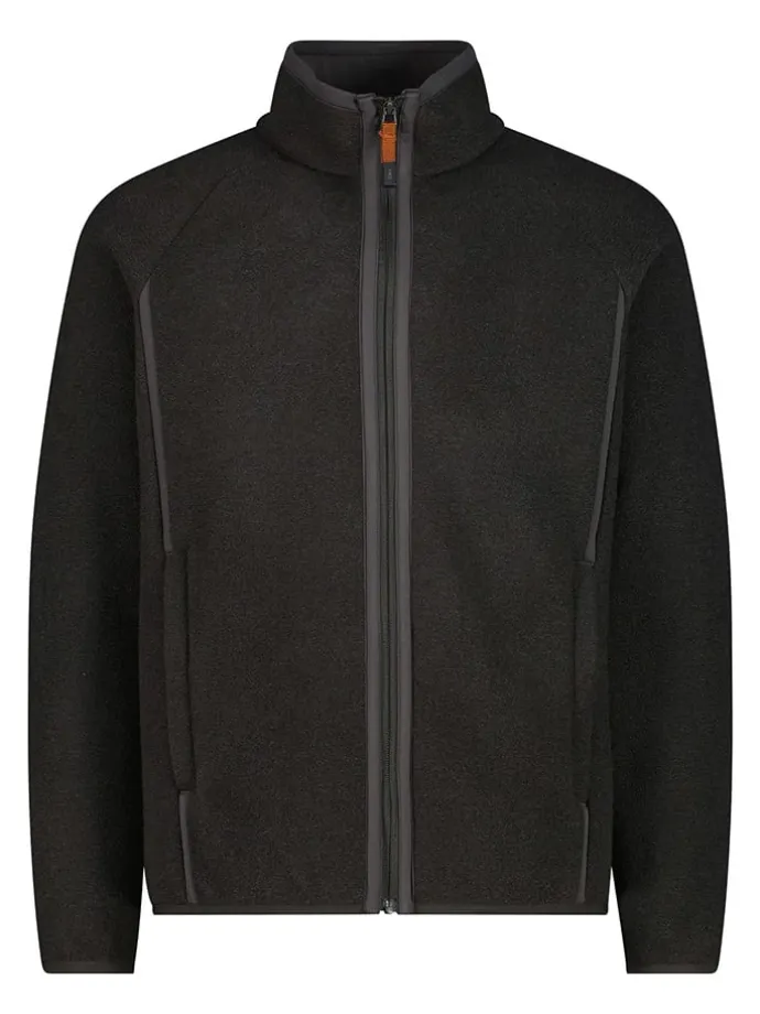 Fleecejacke in Anthrazit