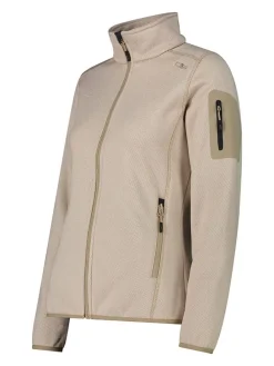Fleecejacke in Beige