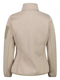 Fleecejacke in Beige