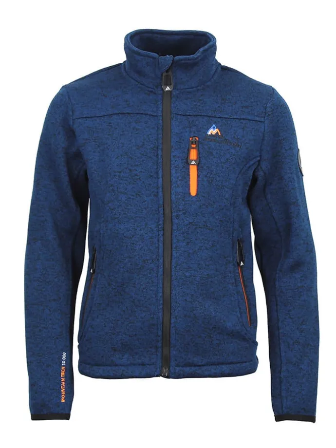 Fleecejacke in Blau