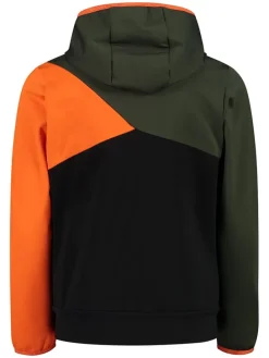 Fleecejacke in Bunt