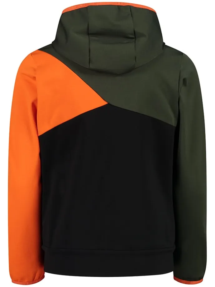 Fleecejacke in Bunt