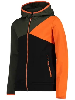 Fleecejacke in Bunt