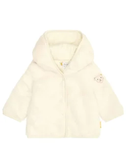 Fleecejacke in Creme