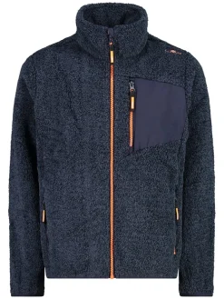 Fleecejacke in Dunkelblau
