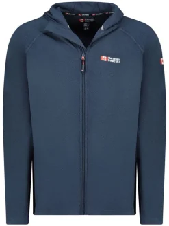Fleecejacke in Dunkelblau