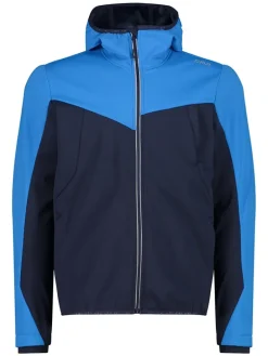 Fleecejacke in Dunkelblau/ Blau