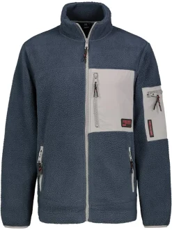 Fleecejacke in Dunkelblau