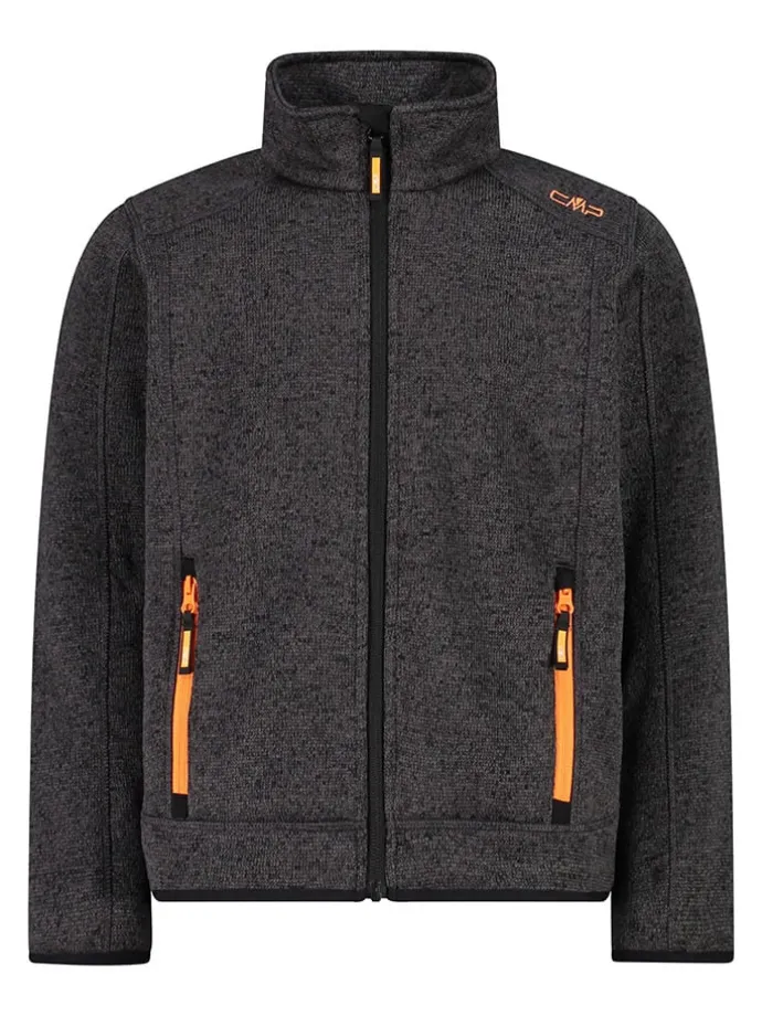 Fleecejacke in Grau