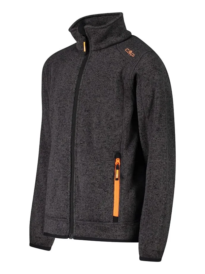 Fleecejacke in Grau