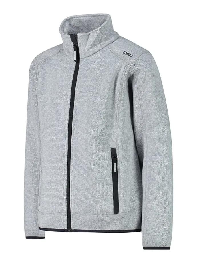 Fleecejacke in Grau