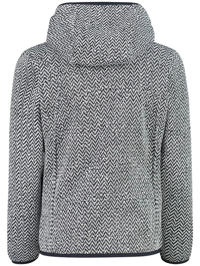 Fleecejacke in Grau