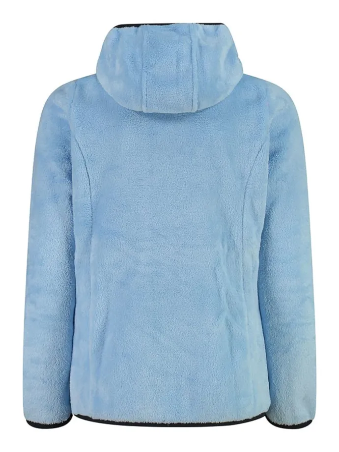 Fleecejacke in Hellblau