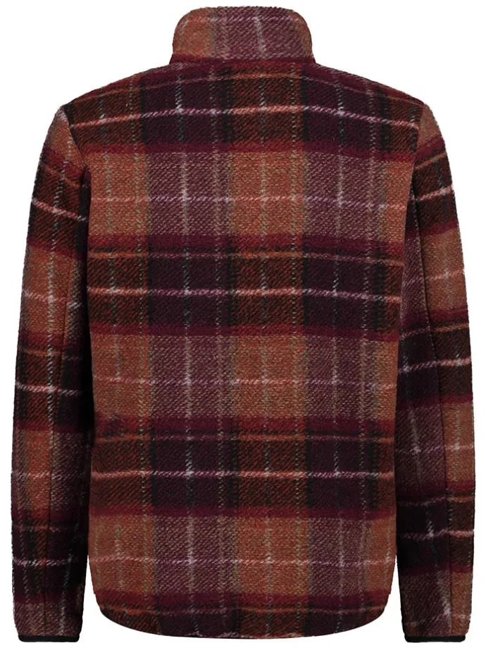 Fleecejacke in Hellbraun